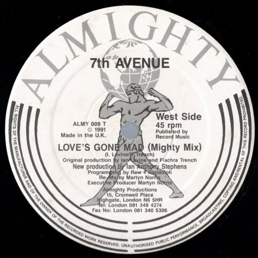 Seventh Avenue – Love's Gone Mad (90's Remixes)
