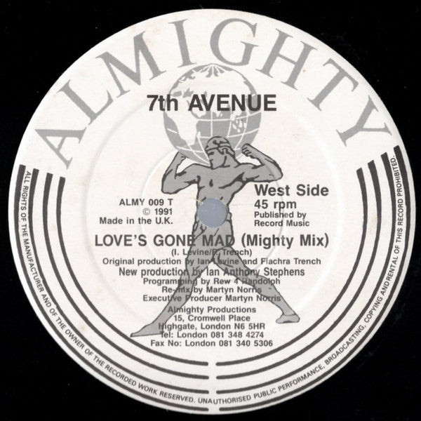 Seventh Avenue – Love's Gone Mad (90's Remixes)