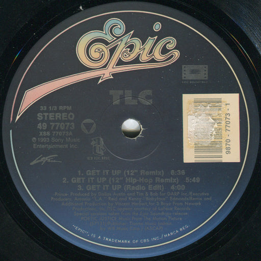 TLC – Get It Up 12" vinyl record, image 1 of 3
