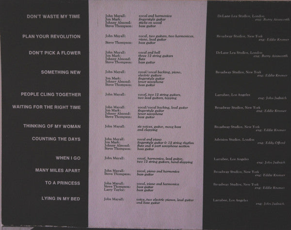 John Mayall – Empty Rooms LP vinyl record, image 6 of 8