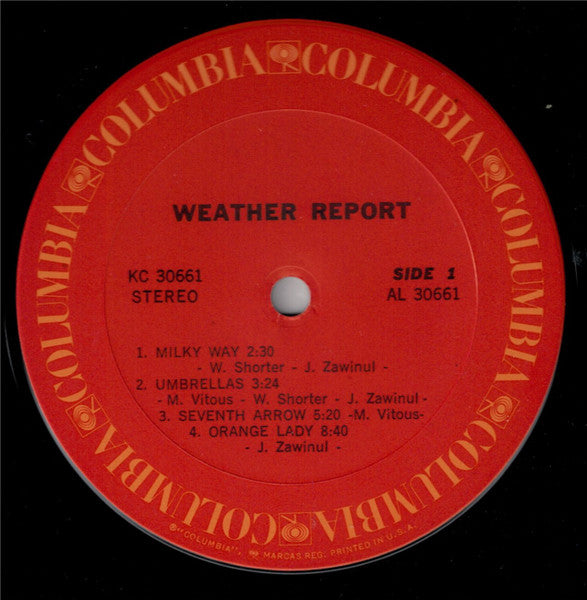 Weather Report – Weather Report LP vinyl record, image 3 of 5