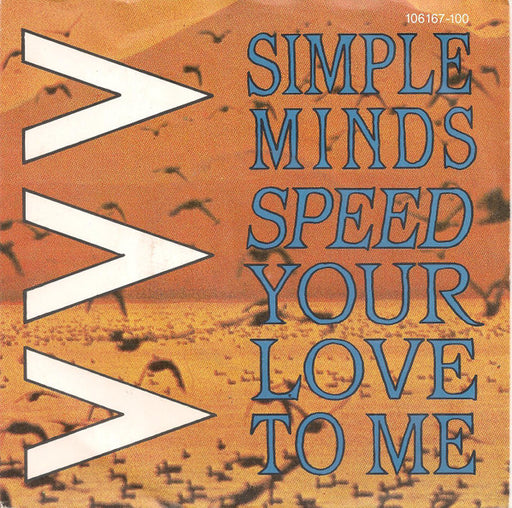 Simple Minds – Speed Your Love To Me 7" vinyl record, image 1 of 4