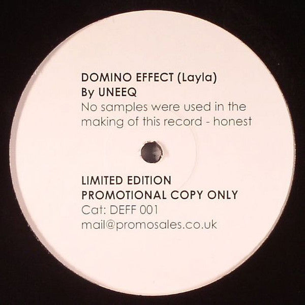 Uneeq – Domino Effect (Layla) 12" vinyl record, image 1 of 2