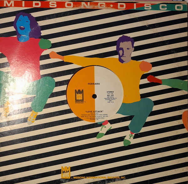 Ferrara – Shake It Baby Love / Love Attack 12" vinyl record, image 4 of 4