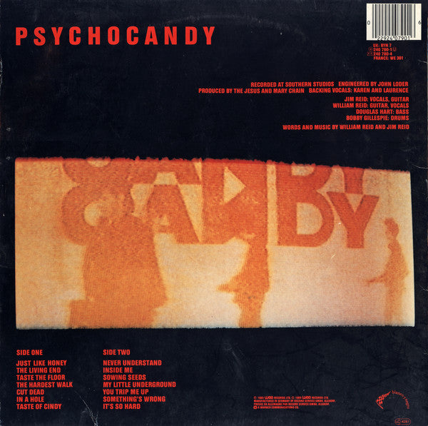 The Jesus And Mary Chain – Psychocandy LP vinyl record, image 2 of 7
