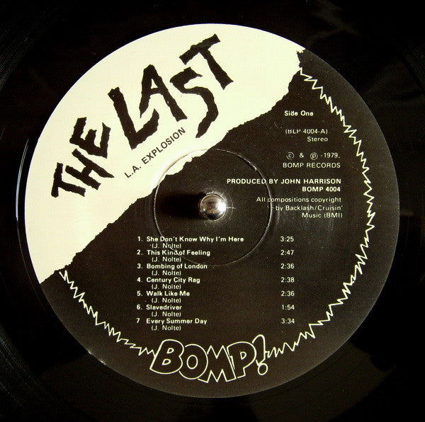 The Last – L.A. Explosion ! LP vinyl record, image 3 of 5