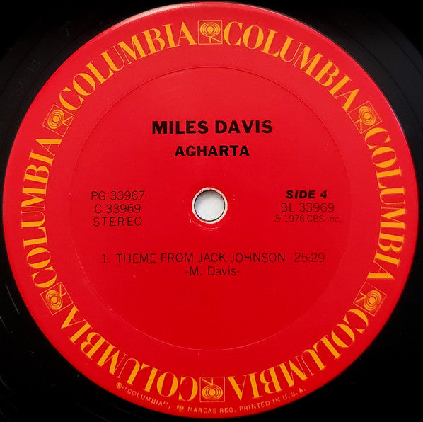 Miles Davis – Agharta (2xLP) LP vinyl record, image 8 of 8