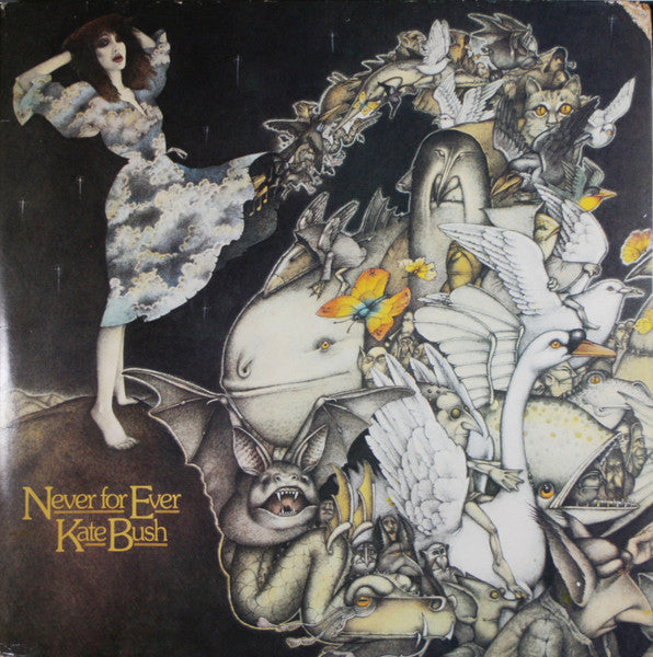Kate Bush – Never For Ever LP vinyl record, image 1 of 8