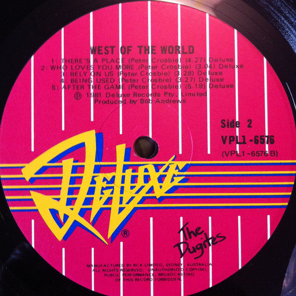 The Dugites – West Of The World LP vinyl record, image 5 of 5
