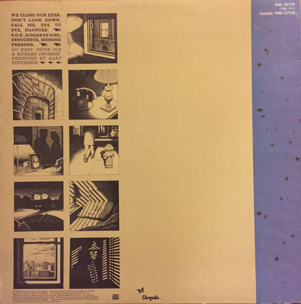 Go West – Go West LP vinyl record, image 2 of 5