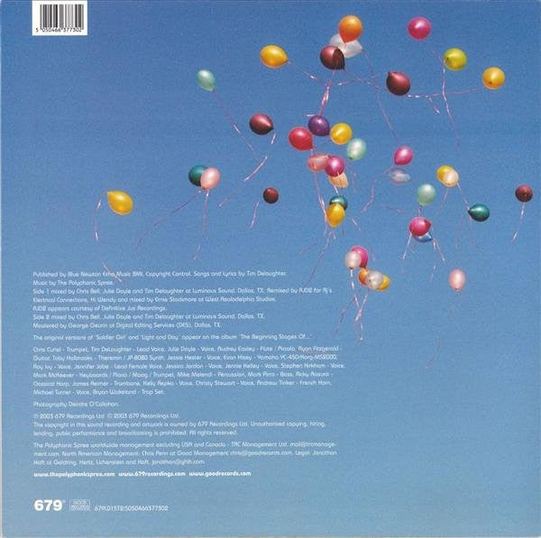 The Polyphonic Spree – Light And Day 12" vinyl record, image 2 of 4