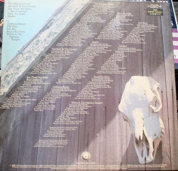 Neil Young – Old Ways LP vinyl record, image 2 of 4