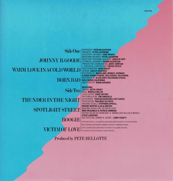 Elton John – Victim Of Love LP vinyl record, image 5 of 6