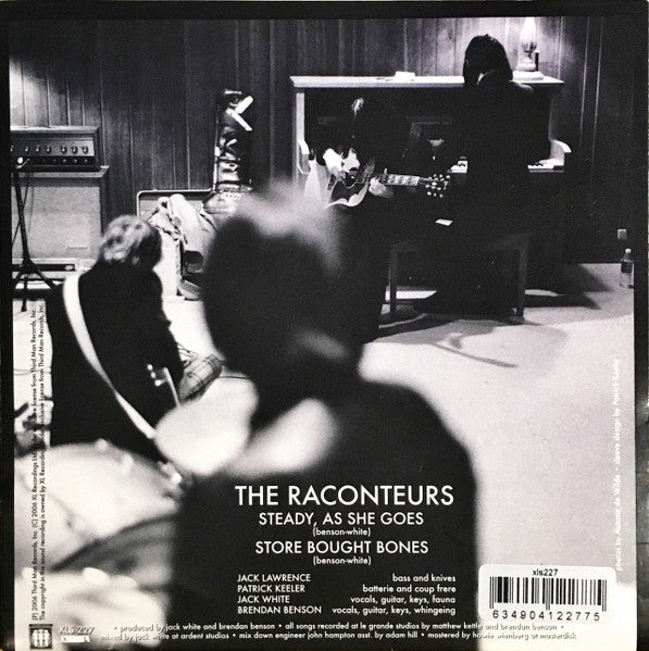 The Raconteurs – Steady, As She Goes / Store Bought Bones 7" vinyl record, image 2 of 4