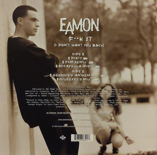 Eamon – F**k It (I Don't Want You Back) 12" vinyl record, image 2 of 5