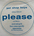 Pet Shop Boys – Please LP vinyl record, image 8 of 8