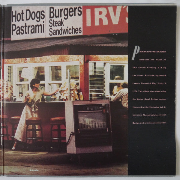 Linda Ronstadt – Living In The USA LP vinyl record, image 3 of 8