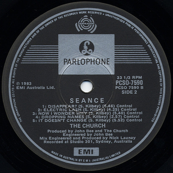 The Church – Seance LP vinyl record, image 4 of 6