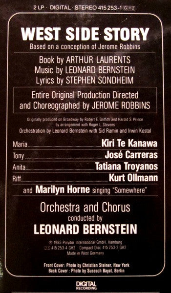 Leonard Bernstein – West Side Story (2xLP) LP vinyl record, image 10 of 10
