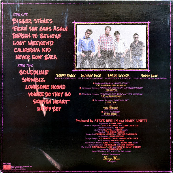 The Beat Farmers – Tales Of The New West LP vinyl record, image 2 of 10