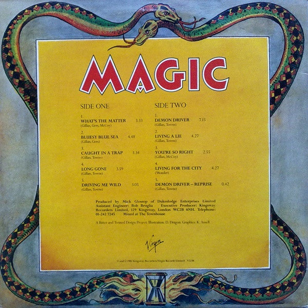 Gillan – Magic LP vinyl record, image 3 of 7