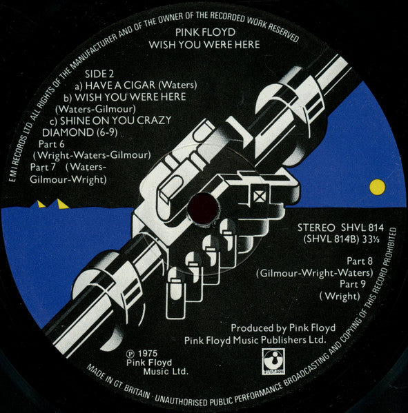 Pink Floyd – Wish You Were Here LP vinyl record, image 5 of 10
