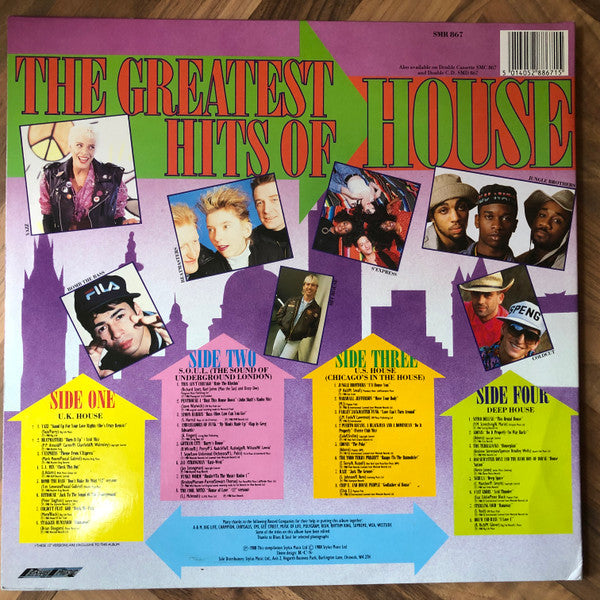 Various – The Greatest Hits Of House (2xLP) LP vinyl record, image 2 of 9