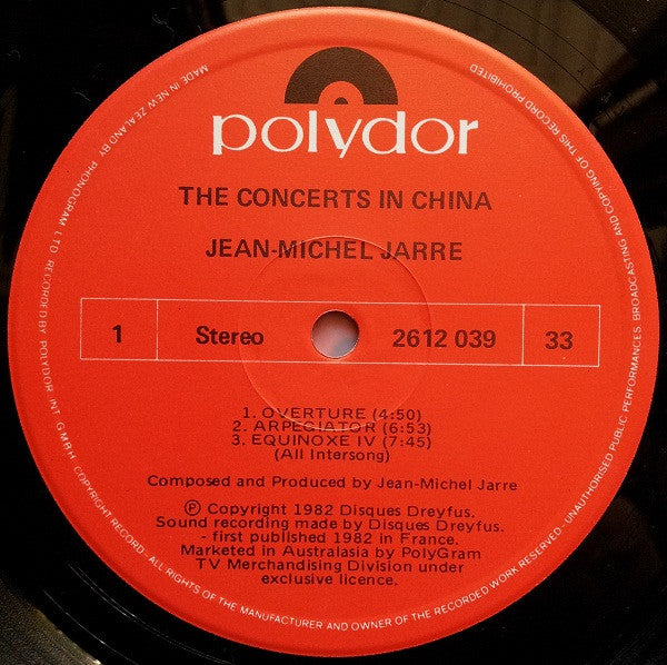 Jean-Michel Jarre – The Concerts In China (2xLP) LP vinyl record, image 9 of 10