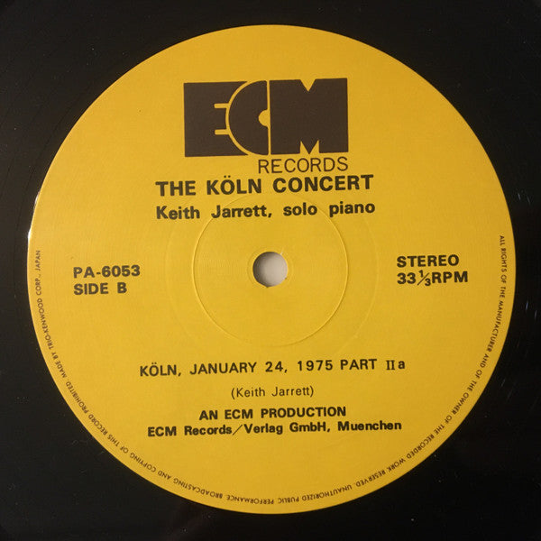 Keith Jarrett, Keith Jarrett – The Köln Concert = ケルン・コンサート (2xLP) LP vinyl record, image 7 of 10