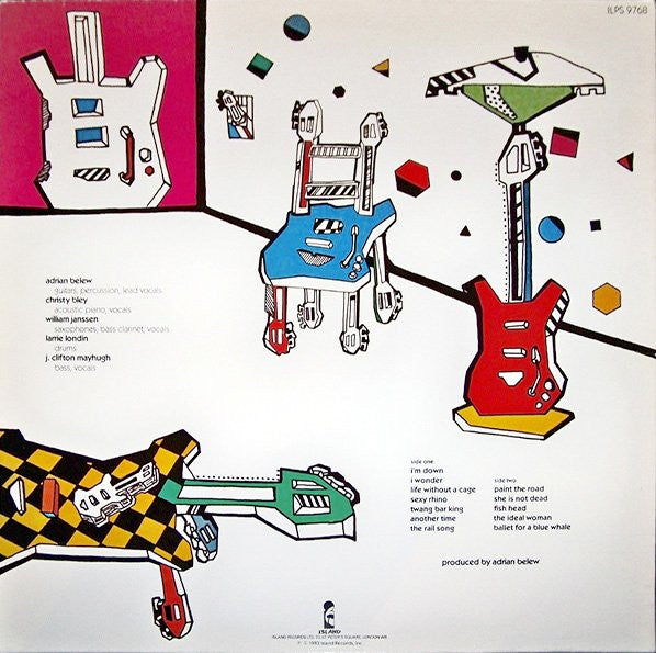 Adrian Belew – Twang Bar King LP vinyl record, image 4 of 8