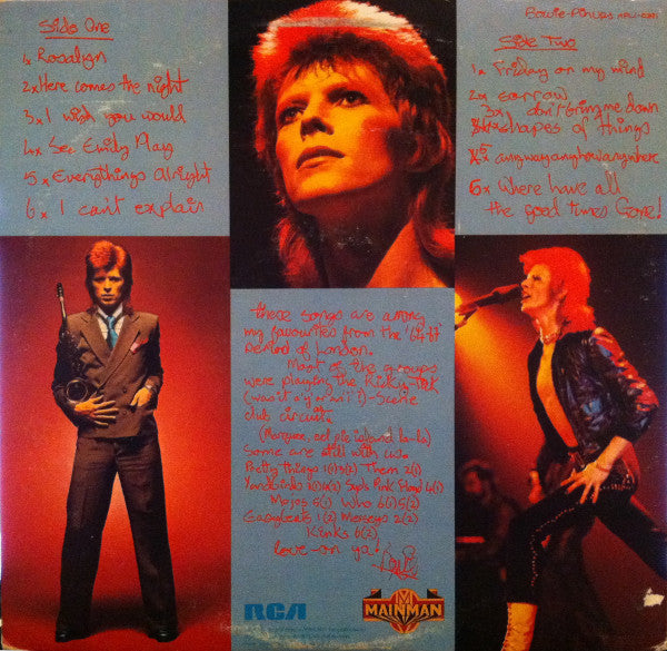 David Bowie – Pinups LP vinyl record, image 2 of 6