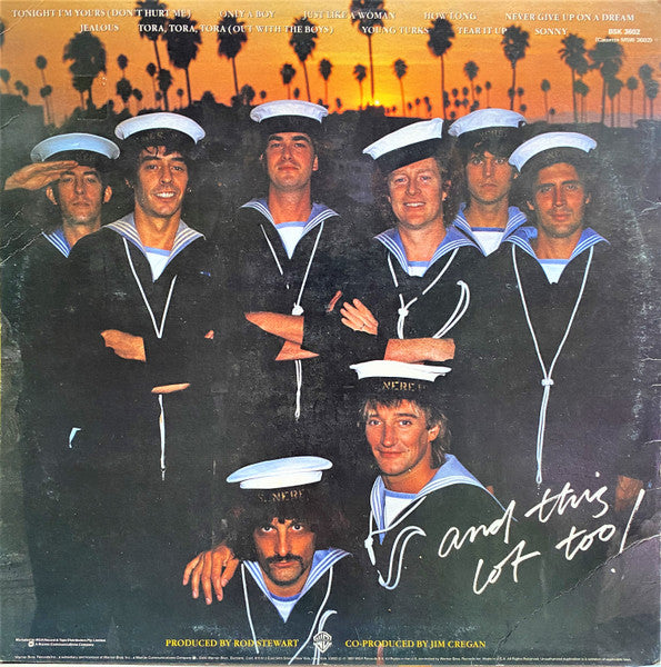 Rod Stewart – Tonight I'm Yours LP vinyl record, image 2 of 6