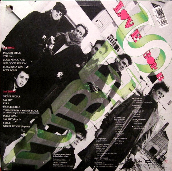 The Tubes – Love Bomb LP vinyl record, image 2 of 10