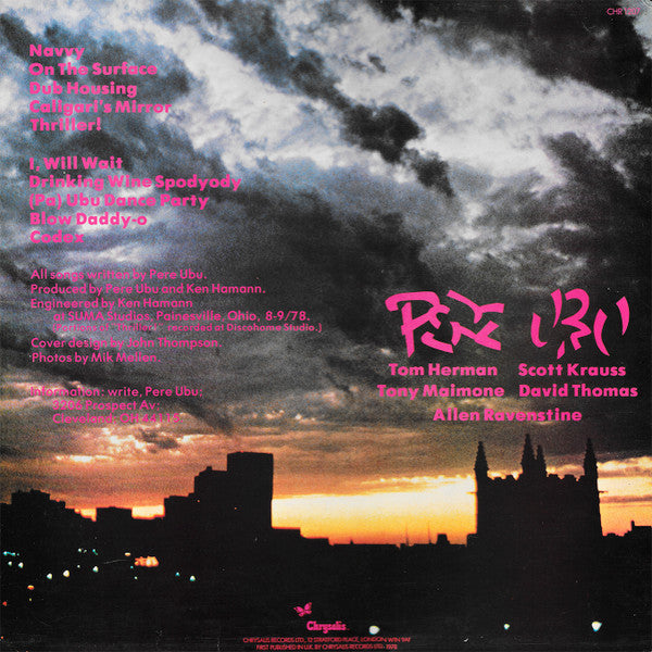 Pere Ubu – Dub Housing LP vinyl record, image 2 of 4