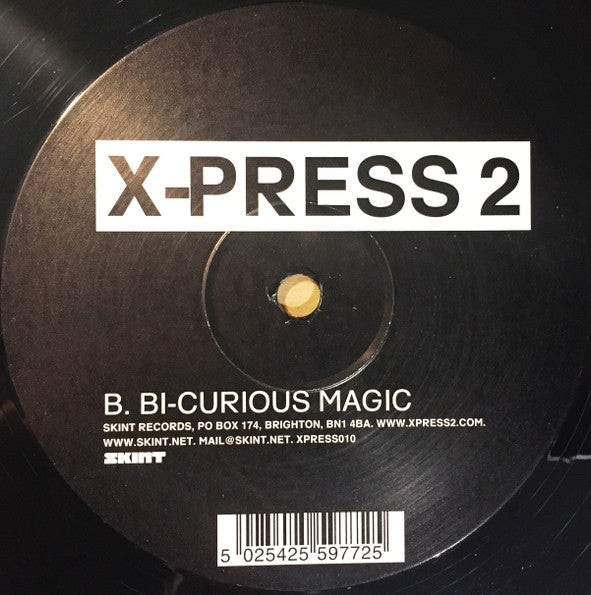X-Press 2 – Strobelight Silhouette / Bi-Curious Magic 12" vinyl record, image 2 of 3