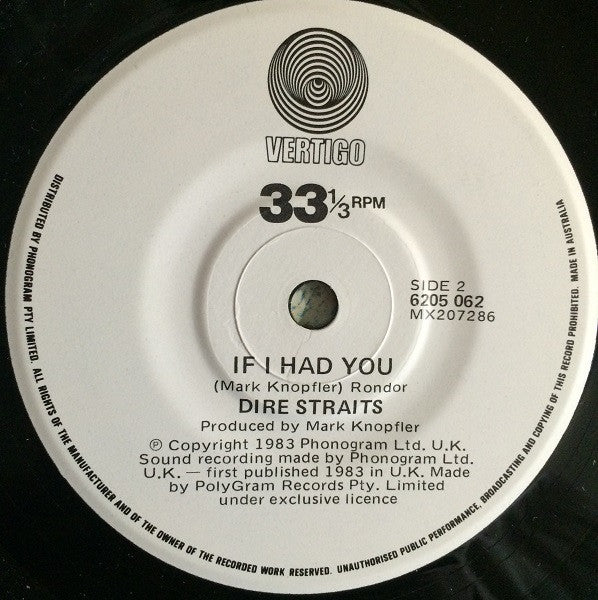 Dire Straits – ExtendeDancEPlay 7" vinyl record, image 4 of 4
