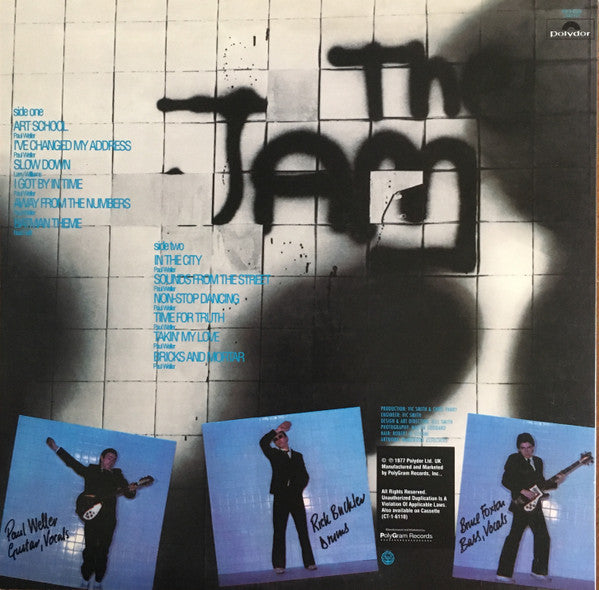 The Jam – In The City LP vinyl record, image 2 of 5