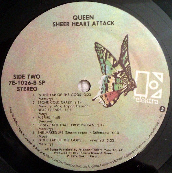 Queen – Sheer Heart Attack LP vinyl record, image 4 of 9
