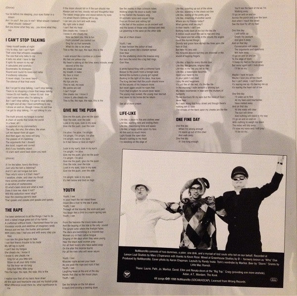 Nomeansno – Dance Of The Headless Bourgeoisie (2xLP) LP vinyl record, image 8 of 8