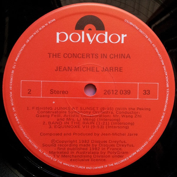 Jean-Michel Jarre – The Concerts In China (2xLP) LP vinyl record, image 10 of 10