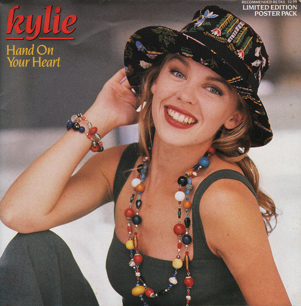Kylie Minogue – Hand On Your Heart 7" vinyl record, image 1 of 6