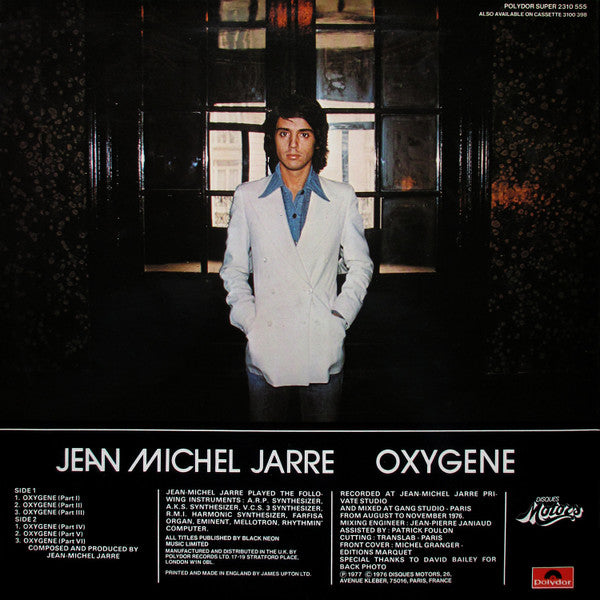 Jean-Michel Jarre – Oxygene LP vinyl record, image 2 of 4