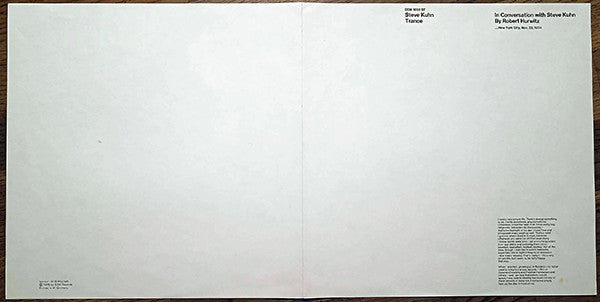 Steve Kuhn – Trance LP vinyl record, image 10 of 10