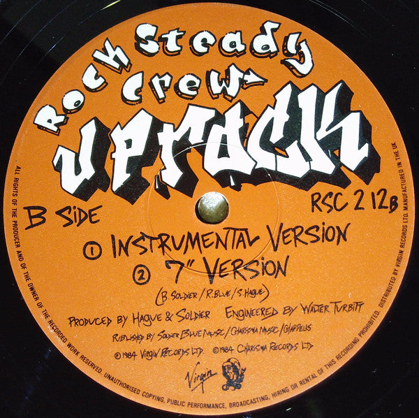 The Rock Steady Crew – Uprock 12" vinyl record, image 4 of 4