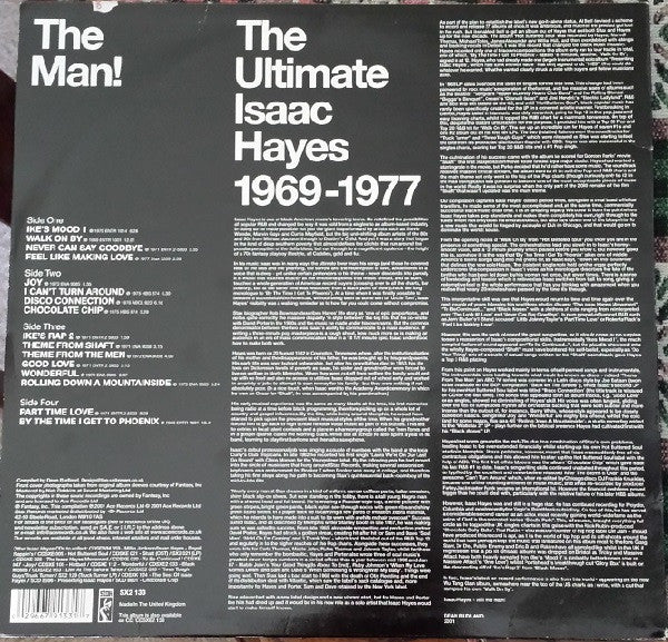 Isaac Hayes – The Man! (2xLP) LP vinyl record, image 2 of 6