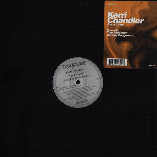 Kerri Chandler – Bar A Thym (Remixes) 12" vinyl record, image 1 of 3