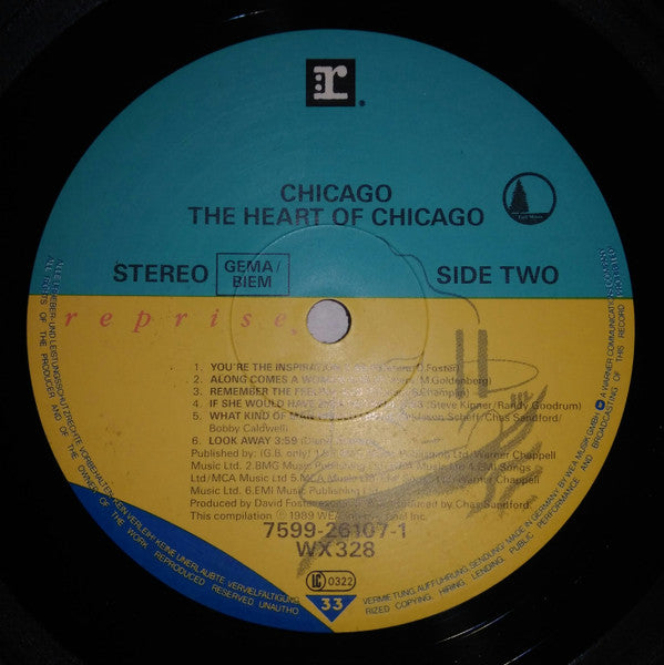Chicago – The Heart Of... LP vinyl record, image 4 of 5