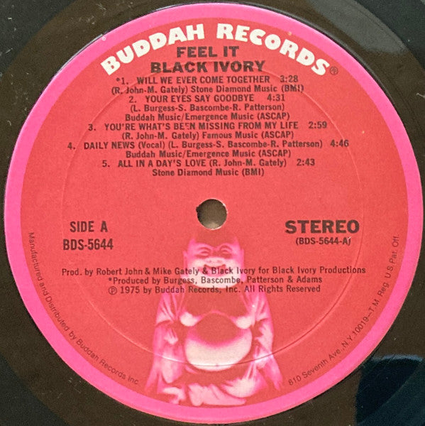 Black Ivory – Feel It LP vinyl record, image 3 of 6