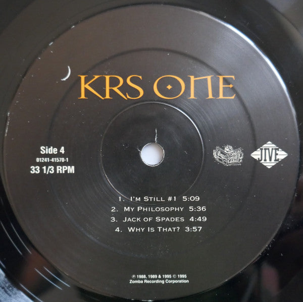 KRS-One – KRS One (2xLP) LP vinyl record, image 6 of 8