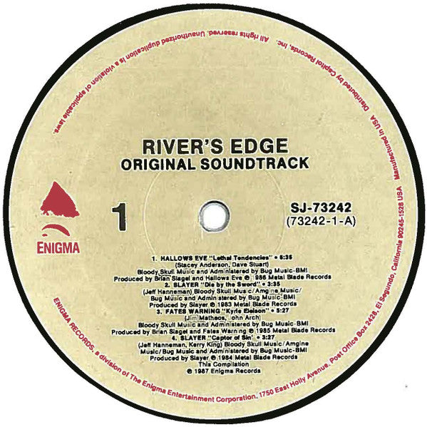 Various – River's Edge LP vinyl record, image 3 of 5